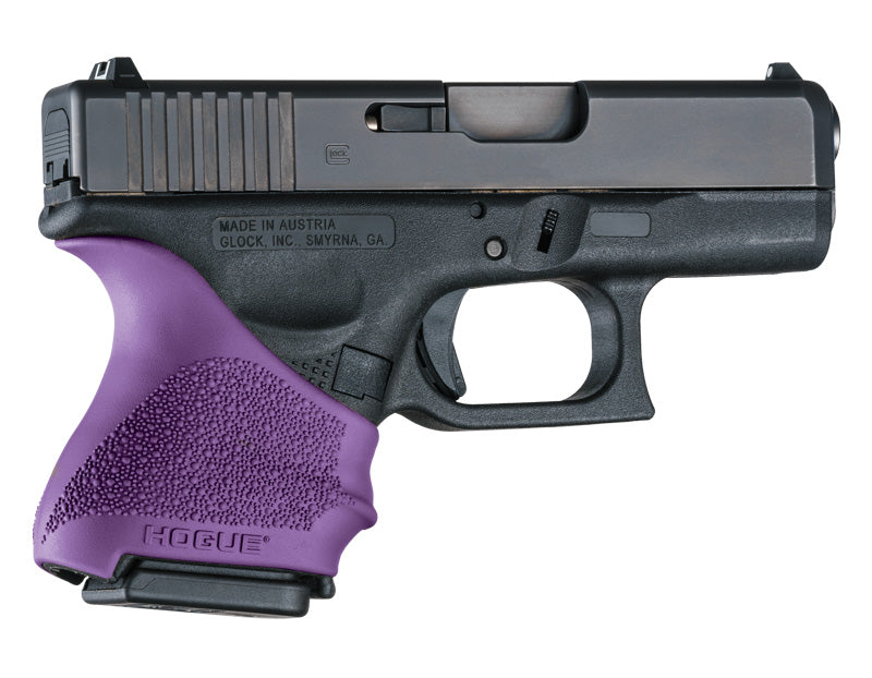 Hogue 18606H Hall Beavertail Grip Sleeve Glock 26 27 Purple