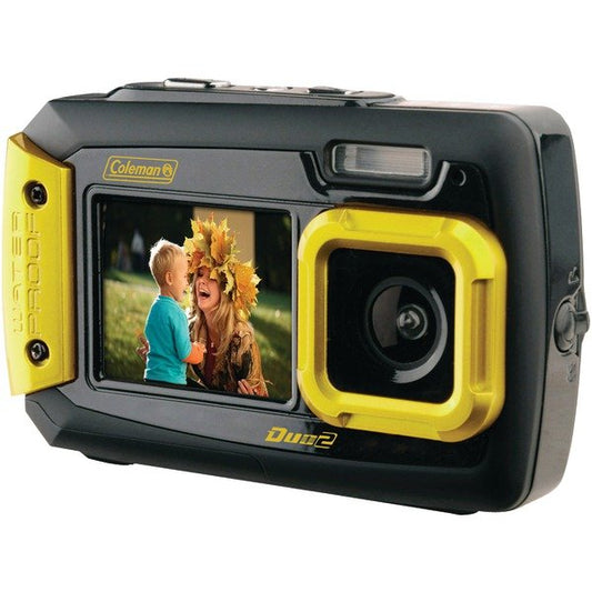 Coleman 2V9WPY 20.0-Megapixel Duo2 Dual-Screen Waterproof Digital Camera