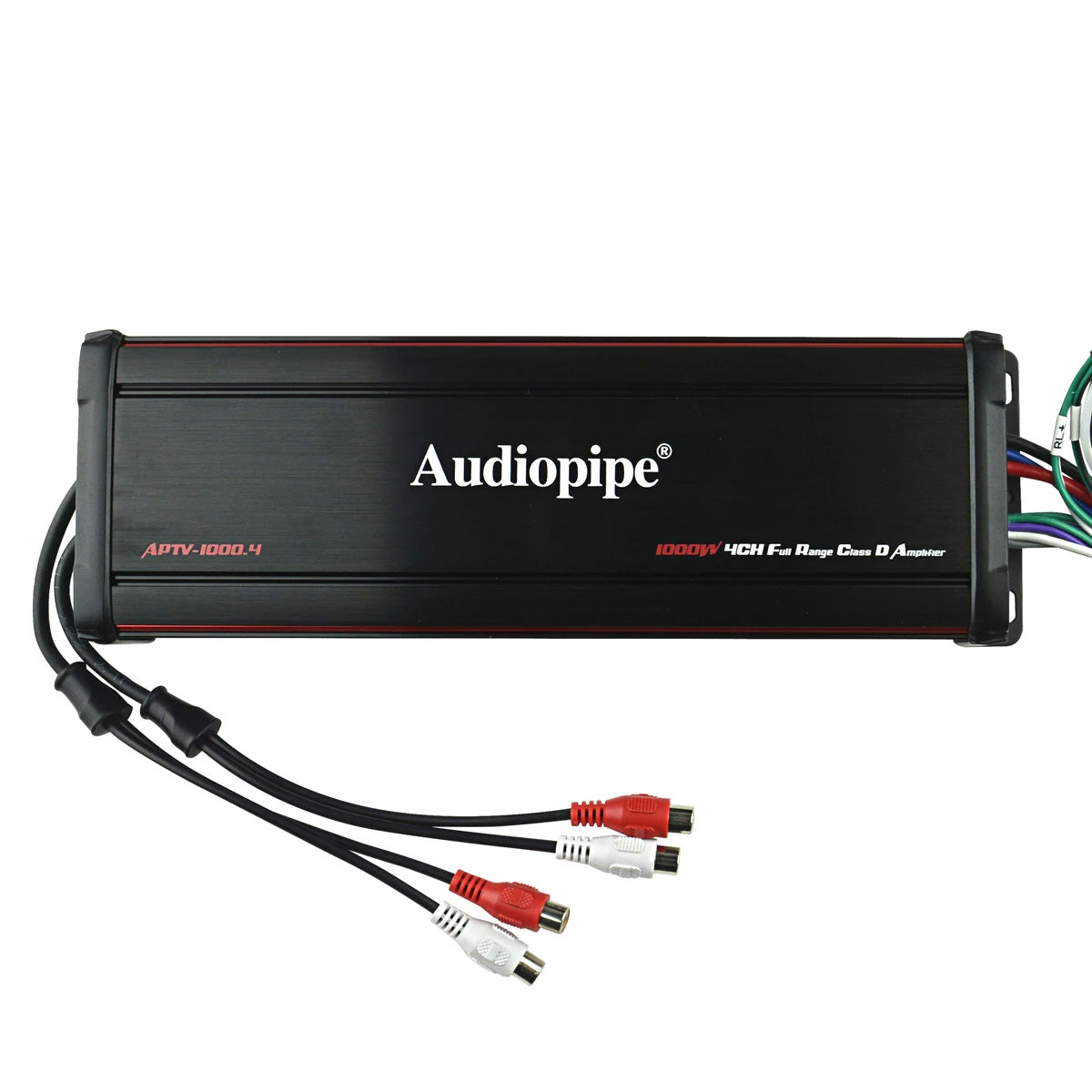 Audiopipe APTV10004 Micro 4 Channel Marine Amplifier, 1000 Watts