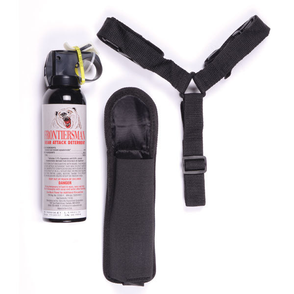 Frontiersman FBAD05 Bear Spray 7.9 oz with Chest Holster