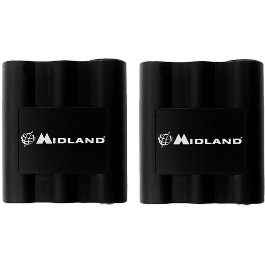 Midland AVP7 Rechargeable Battery Packs for XT511 & GXT Series GMRS Radios Pair