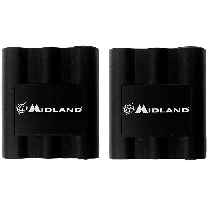 Midland AVP7 Rechargeable Battery Packs for XT511 & GXT Series GMRS Radios Pair