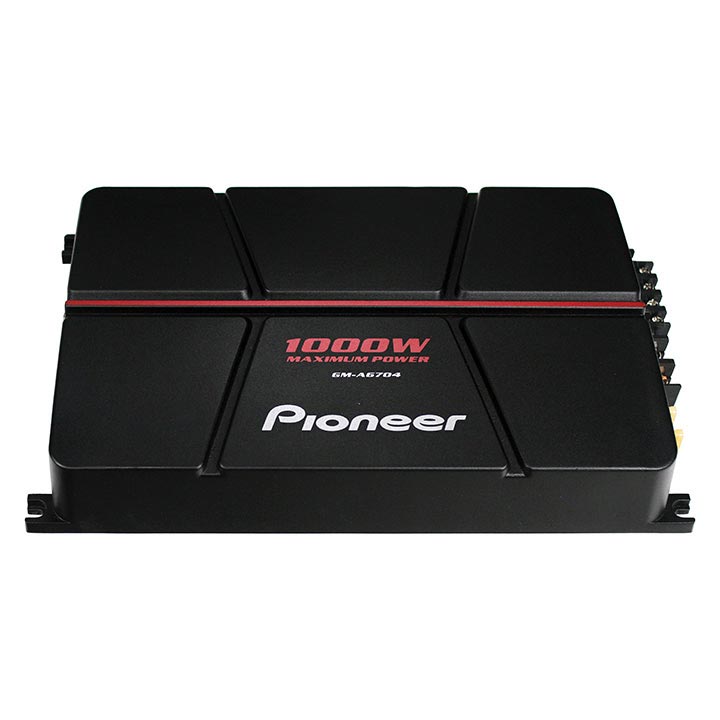 Pioneer GMA6704 1000 Watt Max 4 Channel Amplifier
