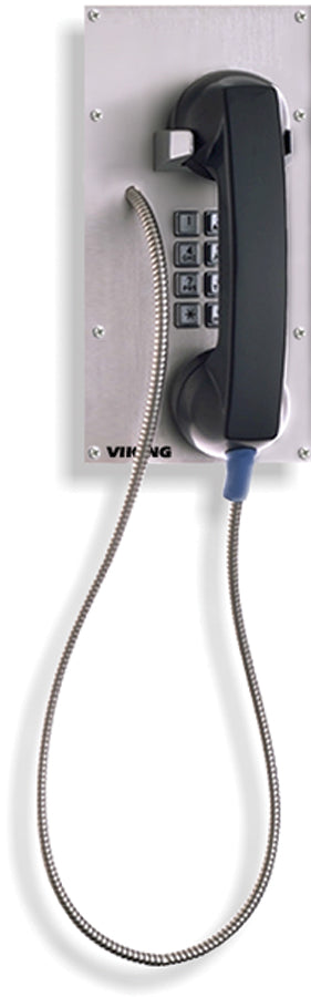 Viking Electronics K-1900-8 Vandal Resistant Hot-Line Panel Phone