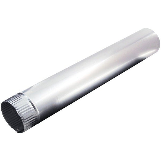 Deflecto DP244 4" x 24" Aluminum Pipe