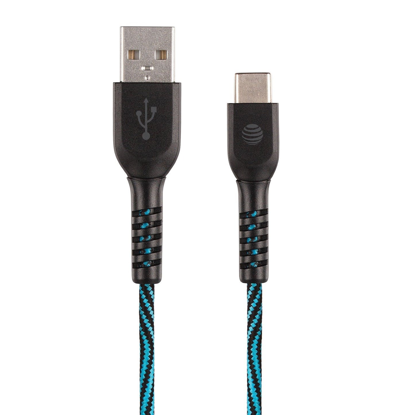 AT&T  TCB04-BLU 4-Foot Charge and Sync USB - Type-C Cable (Blue)