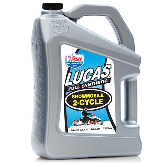 Lucas Oil 10847 Synthetic Snowmobile Oil - 1 Gallon
