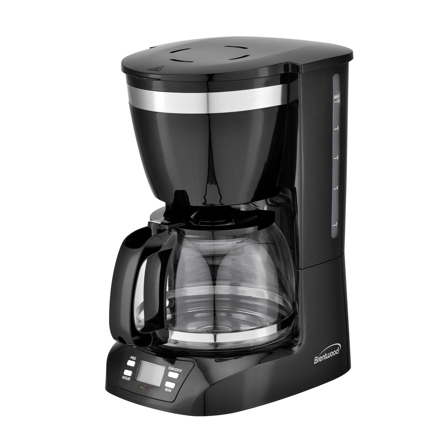 Brentwood Appl. TS-219BK 10-Cup Digital Coffee Maker (Black)