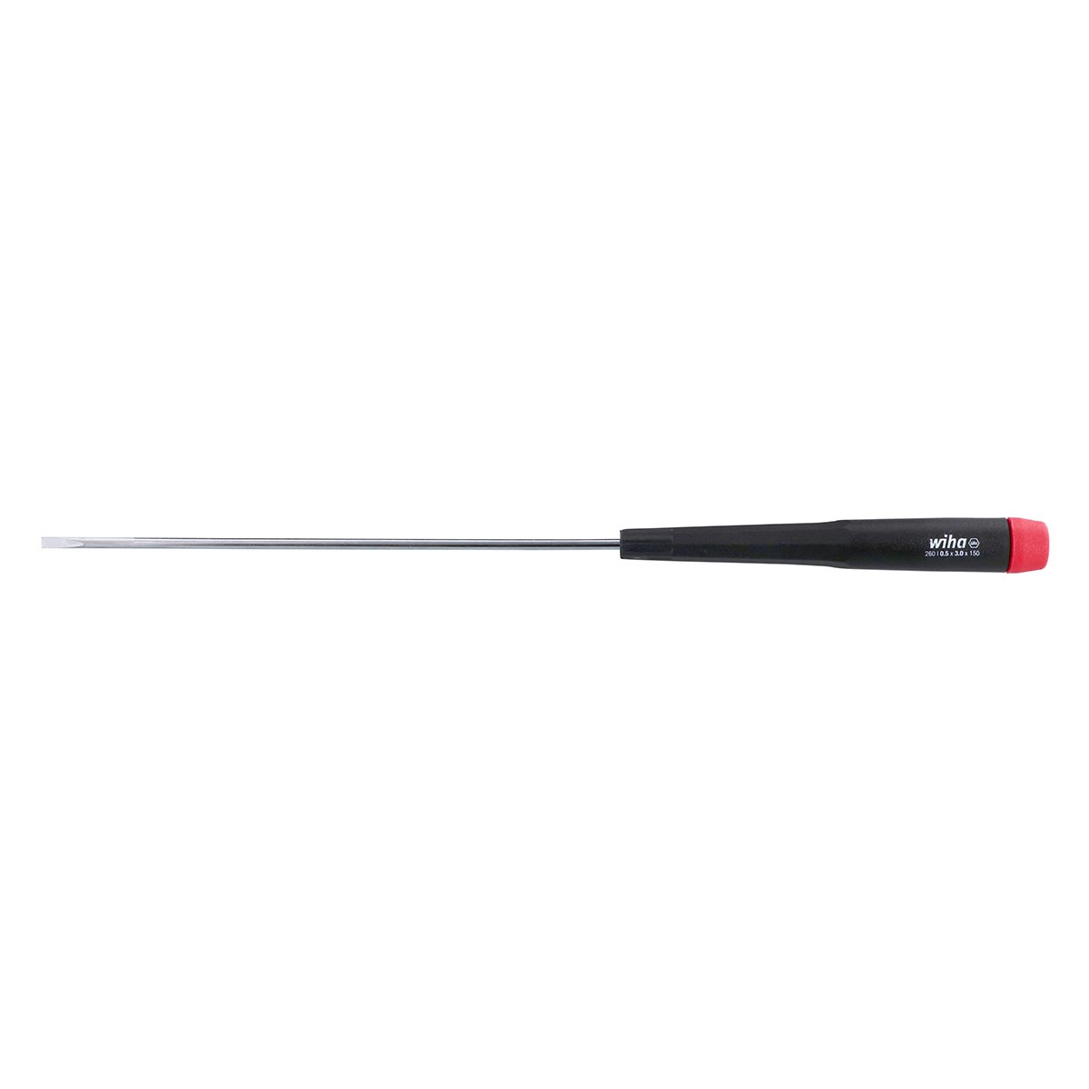 Wiha 26034 Precision Slotted Screwdriver 3.0mm (1/8?) x 150mm