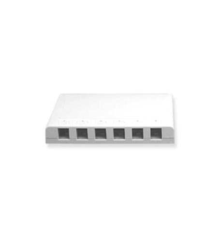 Icc SURFACE6WH Ic107sb6wh - 6pt Surface Box - White