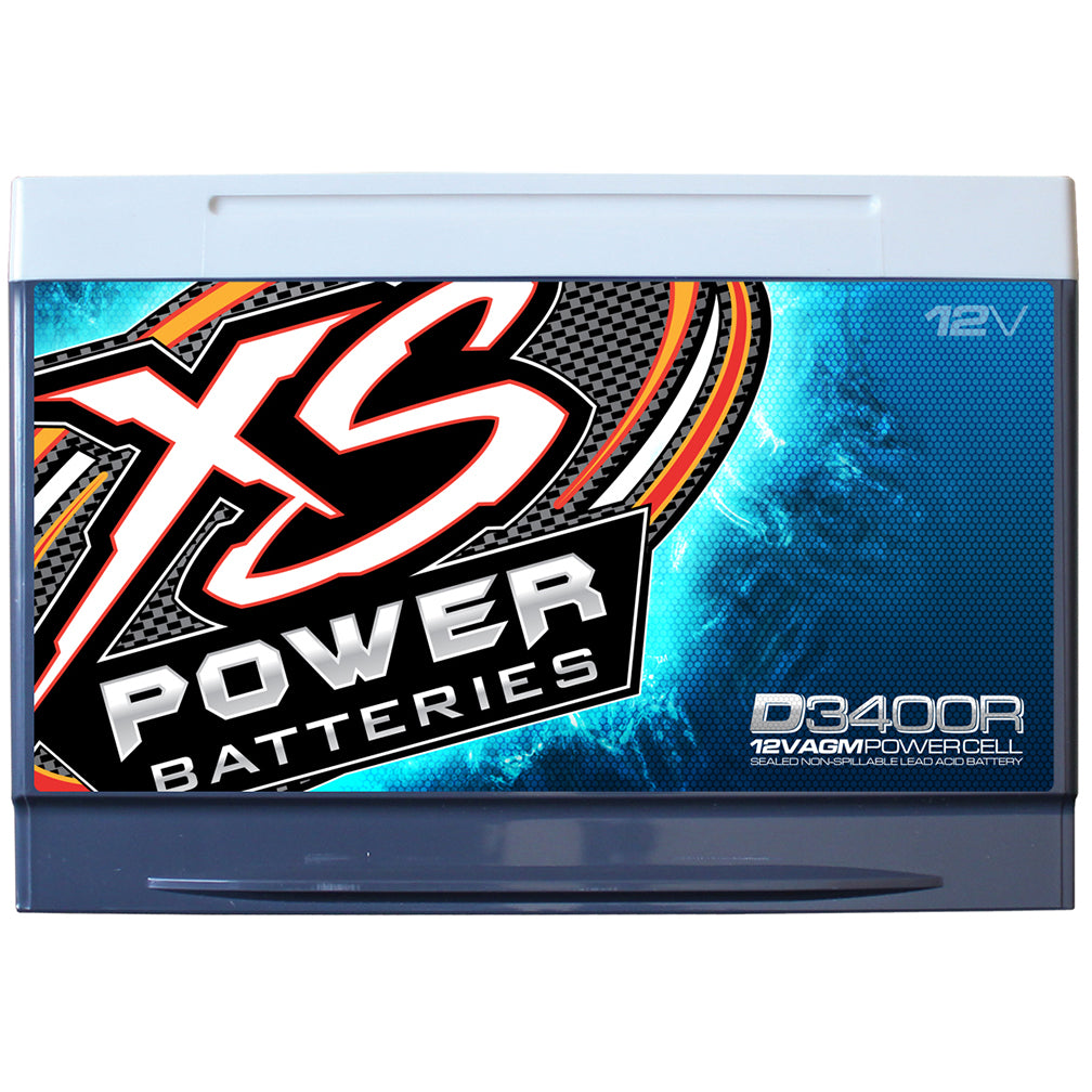 XS Power D3400R 12 Volt Power Cell, 3300 Max Amps / 80Ah