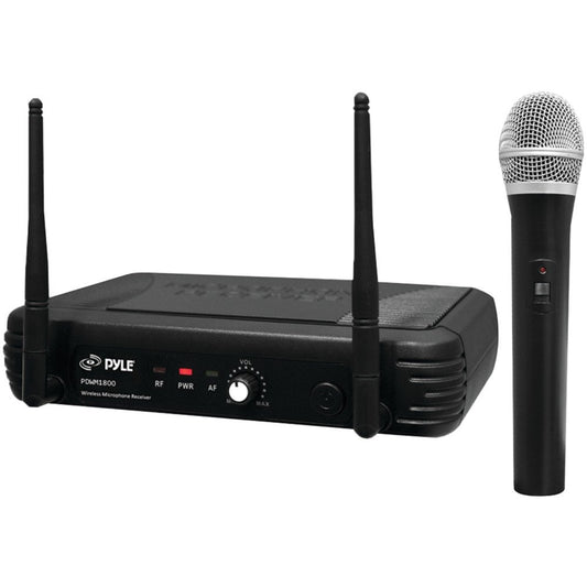 Pyle PDWM1800 Premier Series Professional UHF Wireless Handheld Mic System