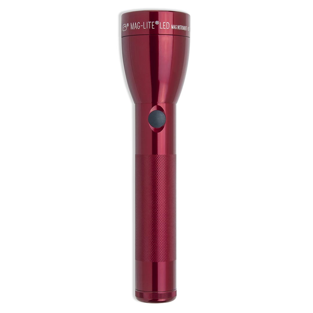 MAGLITE ML50LS2036 LED 2-Cell C Flashlight, Red
