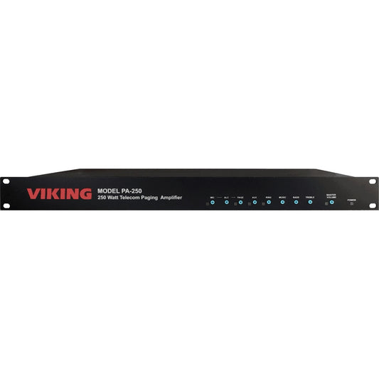 Viking Electronics PA-250 250 Watt / 70V Telecom Paging Amplifier