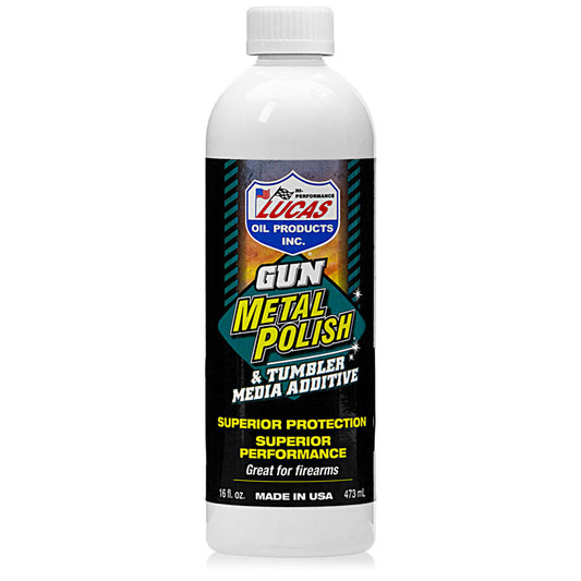 Lucas Oil 10880 Gun Metal Polish  16 Ounce