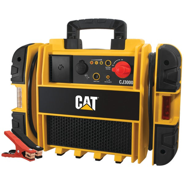 CAT CJ3000 Professional Jump Starter: 2000 Peak/1000 Instant Amps with Built-In