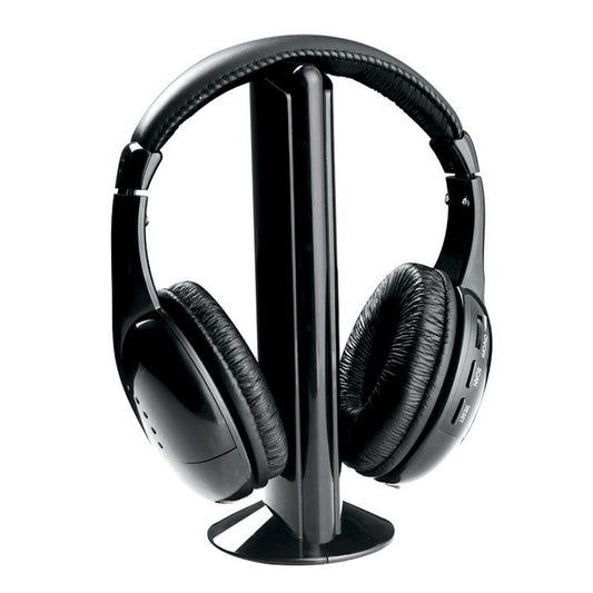 Naxa NE922A Professional 5-in-1 wireless headphone system