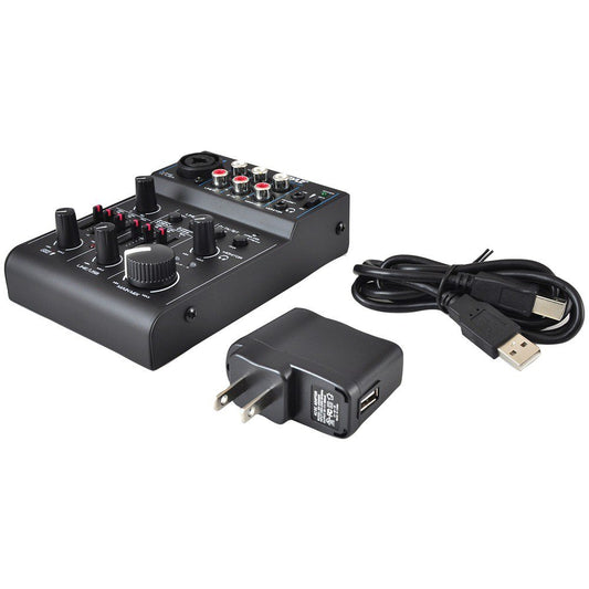 Pyle PAD30MXUBT 3-Channel Bluetooth Mixer