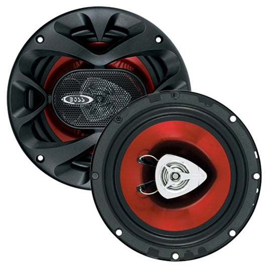 Boss CH6520 6.5" Speaker 2-Way red poly injection cone