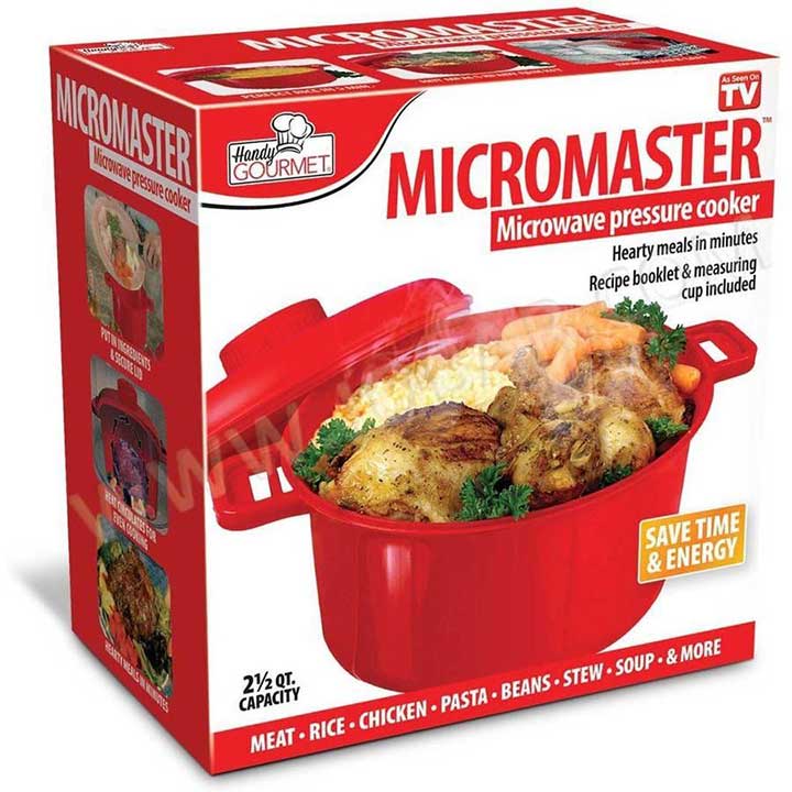 Handy Gourmet JB6190 Micromaster Pressure Cooker