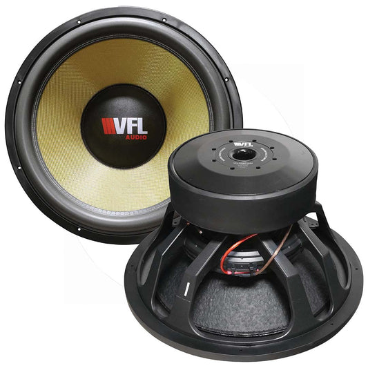 VFL Audio VFLCOMP1822 18" Woofer, 3000W RMS/6000W Max, Dual 2 Ohm Voice Coils