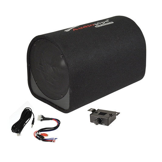 Audiopipe APDX10A 10" Single ported bass tube enclosure 500W