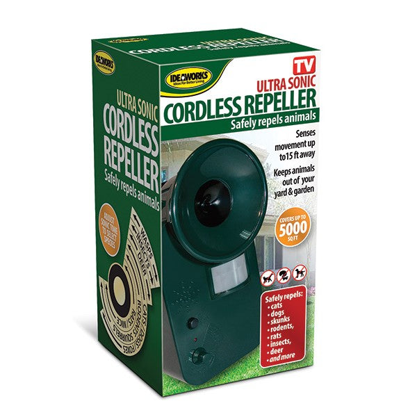 IdeaWorks JB5028 Ultrasonic Pest Control Cordless Repeller