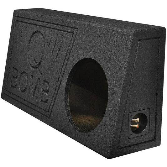 Qpower QBTRUCK110V Single 10" Truck Ported SPL Empty Woofer Box w/ Bed Liner