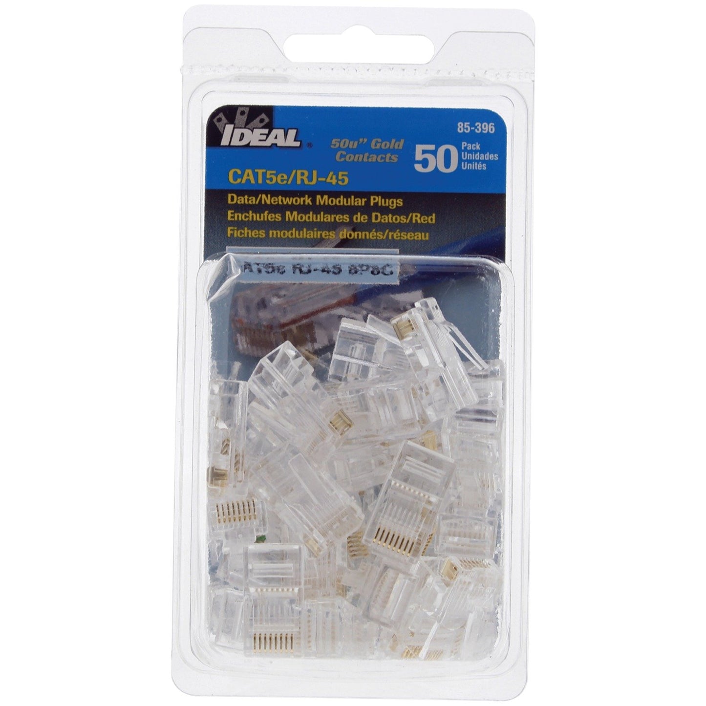 Ideal 85-396 RJ45 8P8C Mod Plug (Card of 50)