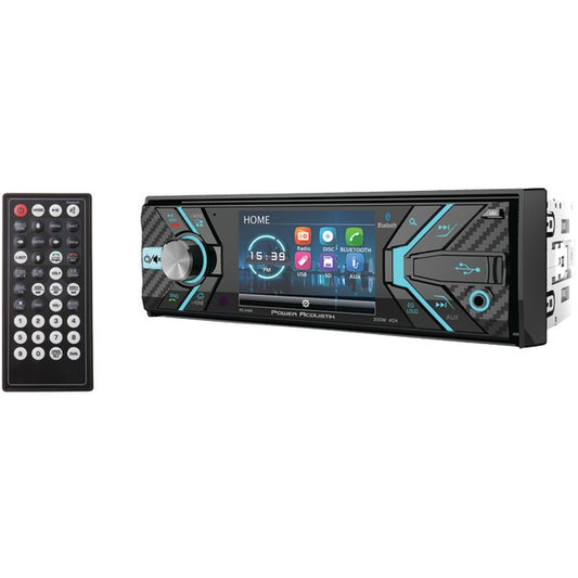 Power Acoustik PD348B 3.4" Single Din Receiver with Bluetooth