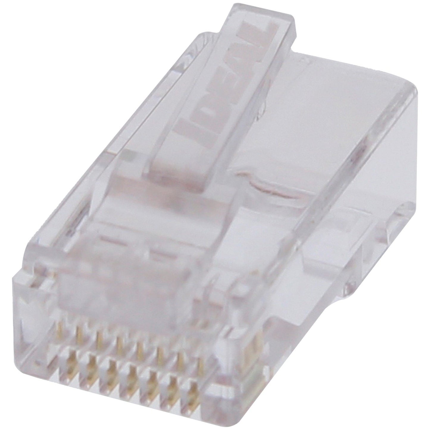 Ideal 85-367 CAT6 RJ-45 8P8C Single Piece Modular Plugs, 25-Pack