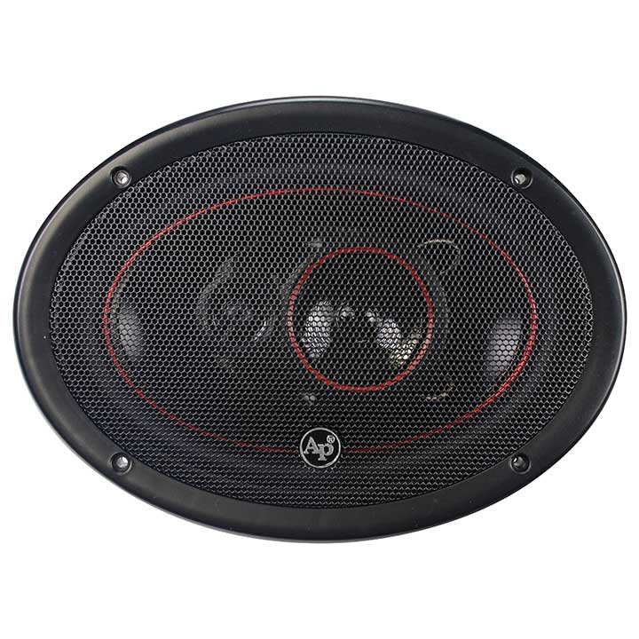 Audiopipe CSL6923R 6x9" 400 Watt Redline 3 Way Speakers (pair)