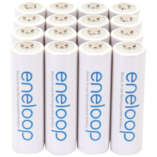 Panasonic BK-3MCCA16BA eneloop Rechargeable Batteries (AA; 16 pk)