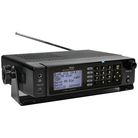 Whistler TRX-2 Digital/Analog Desktop Police Scanner DMR TRBO P25-PI/II EZ-Scan