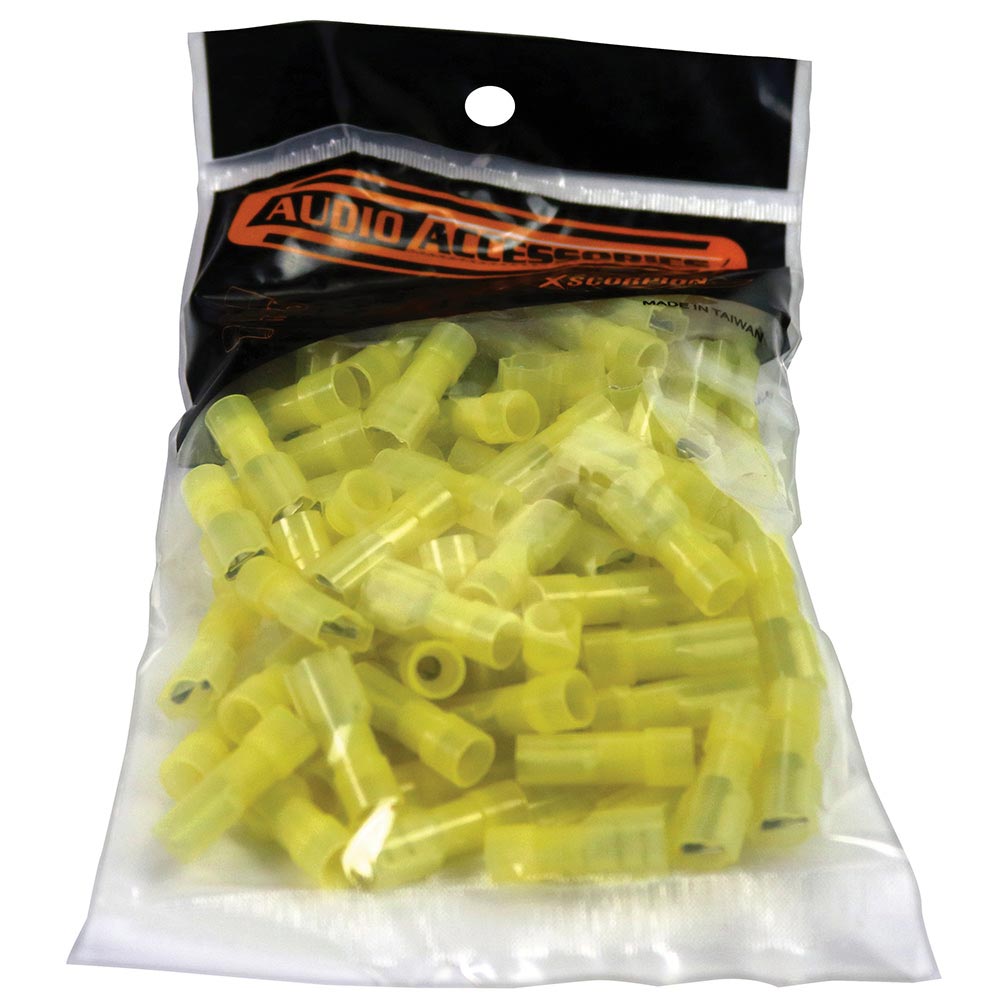 XSCORPION FD250NFY Quick Disconnect 10/12ga. Female Yellow (100 pack)