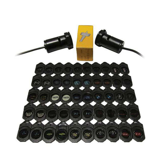 Race RSGHOST251 Sport Ghost Shadow Custom Door Valet with 25 OEM Logos