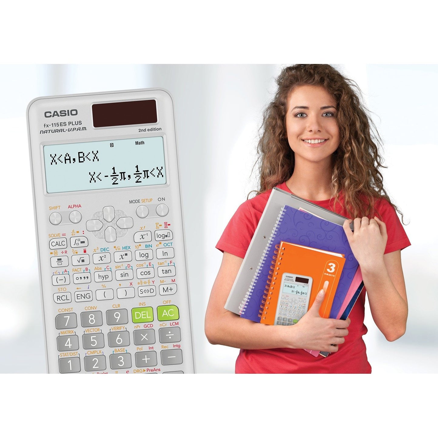 Casio FX-115ESPLS2 Advanced Scientific Calculator with Natural Textbook Display