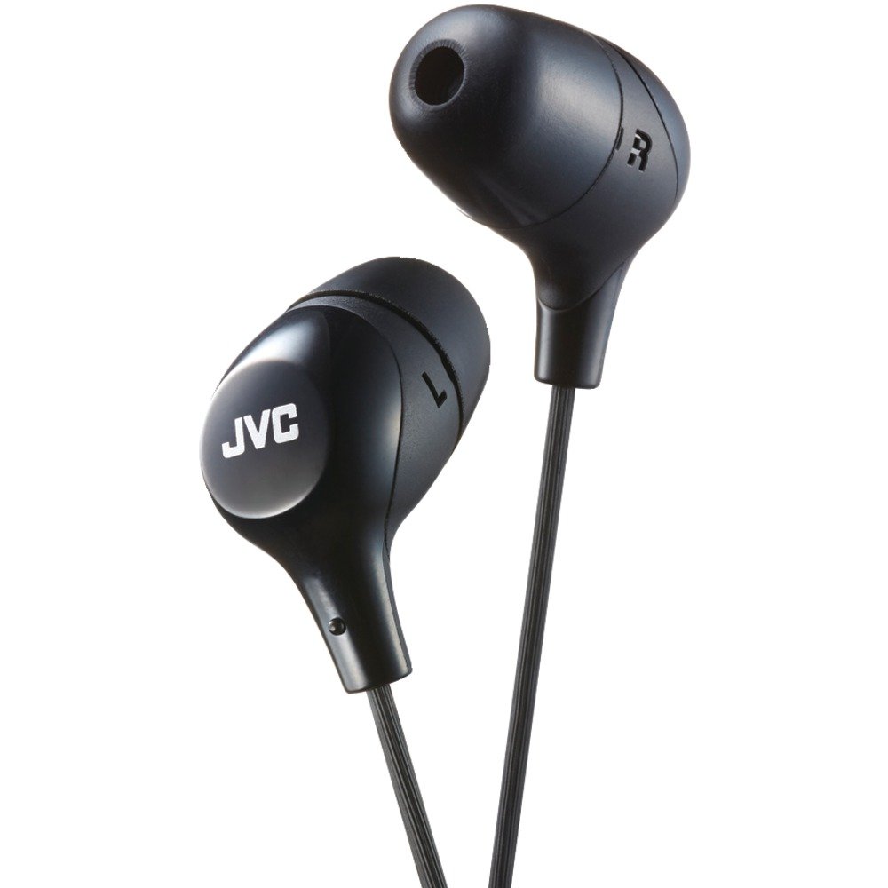 JVC HAFX38B Marshmallow® Inner-Ear Headphones (Black)