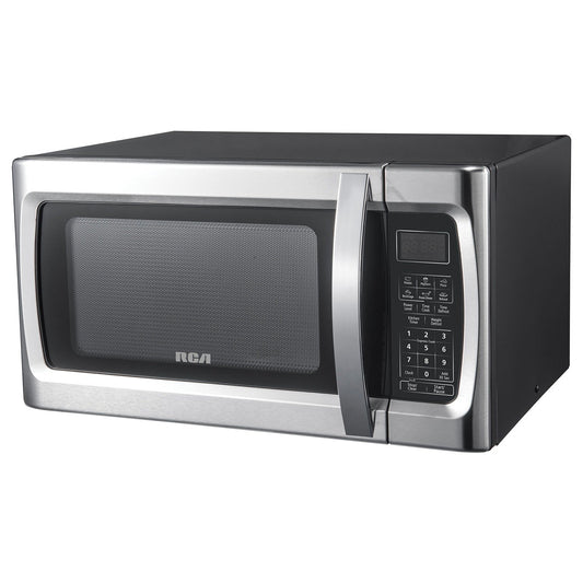 RCA RMW1178 1,000-Watt 1.1-Cubic-Foot Stainless Steel Countertop Microwave