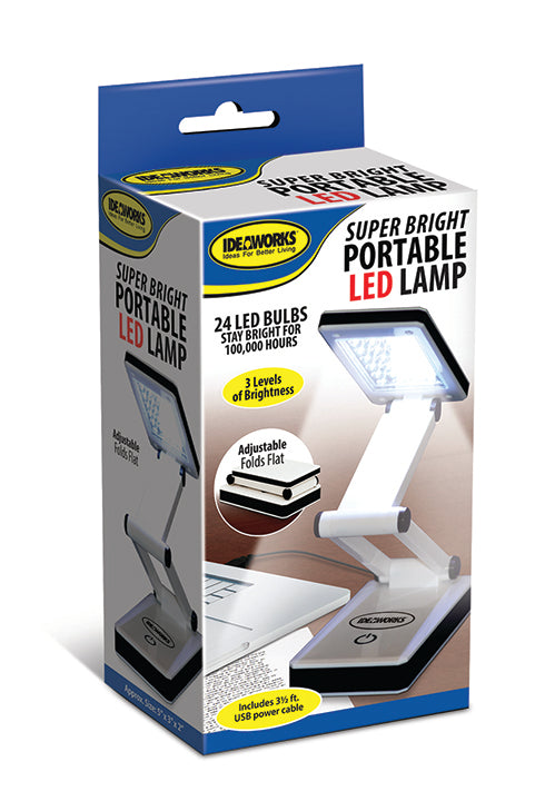 Ideaworks Super Bright Portable LED Lamp White