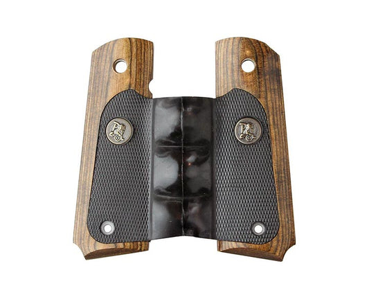 Pachmayr 00434 Colt 1911 American Legend Series Grips  Heritage Walnut