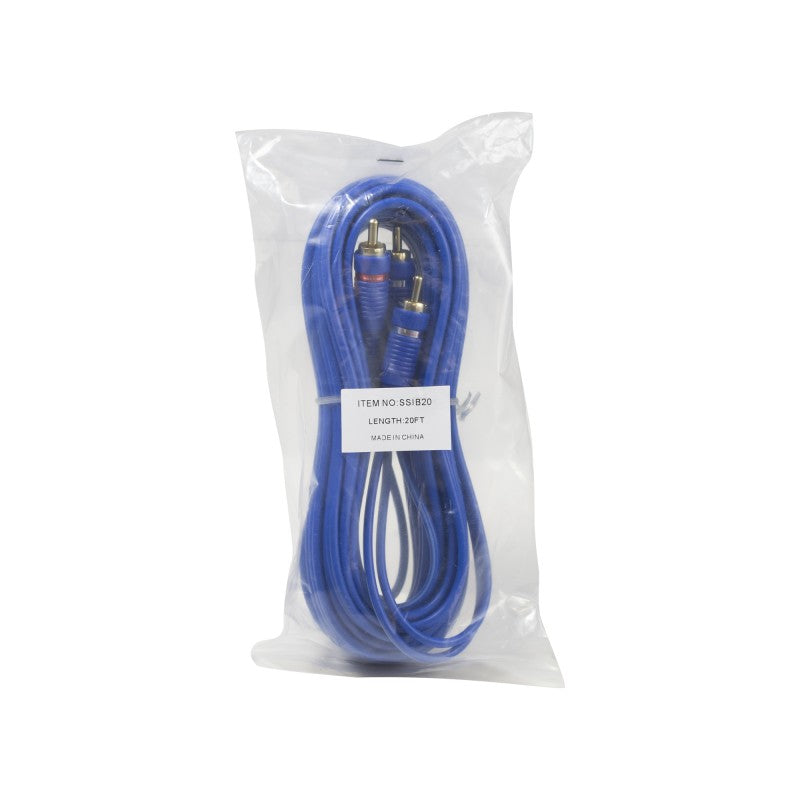 Stinger SSIB20 20Ft. RCA Cable