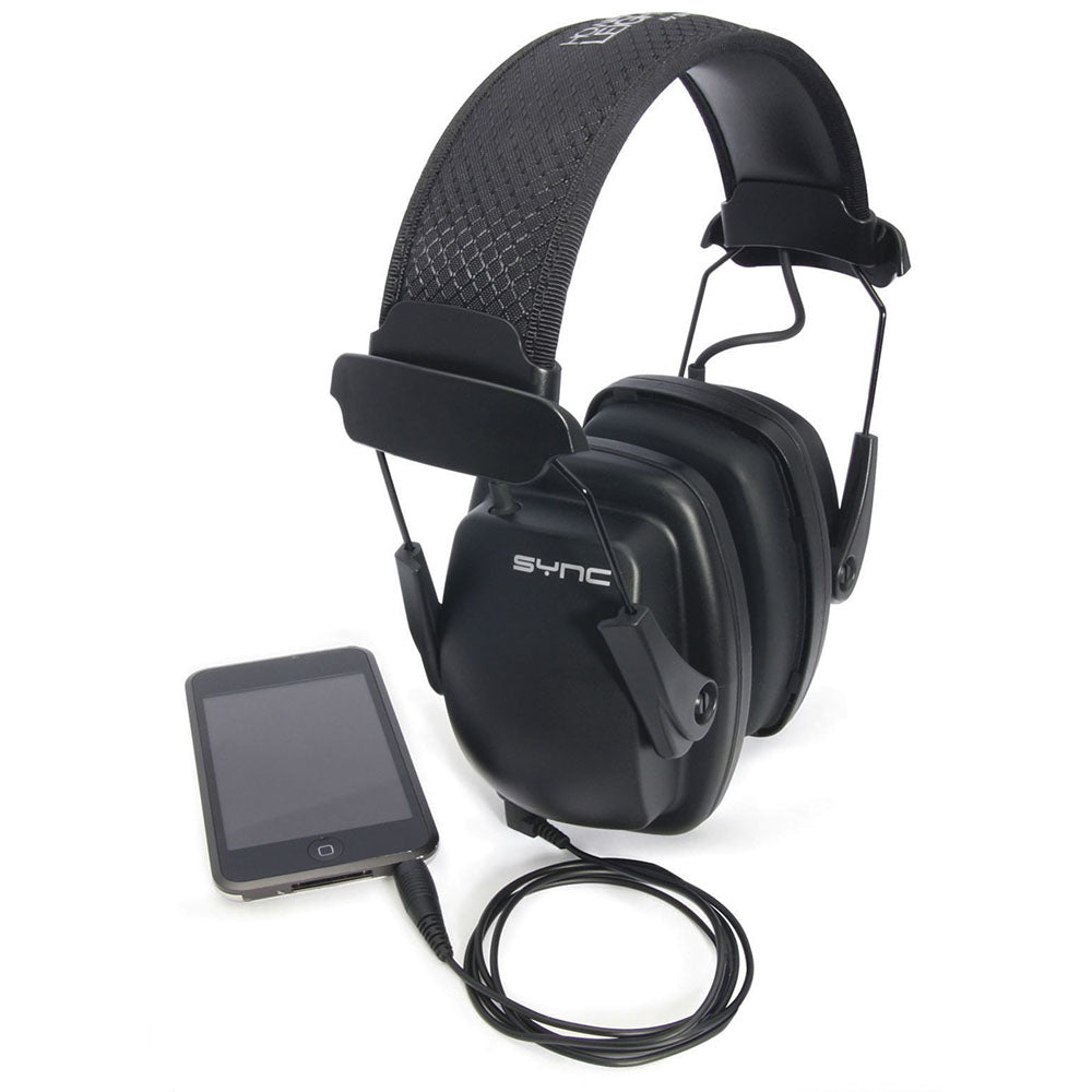 Howard Leight 1030110 Sync Stereo Passive Earmuff with 3.5mm Audio Input