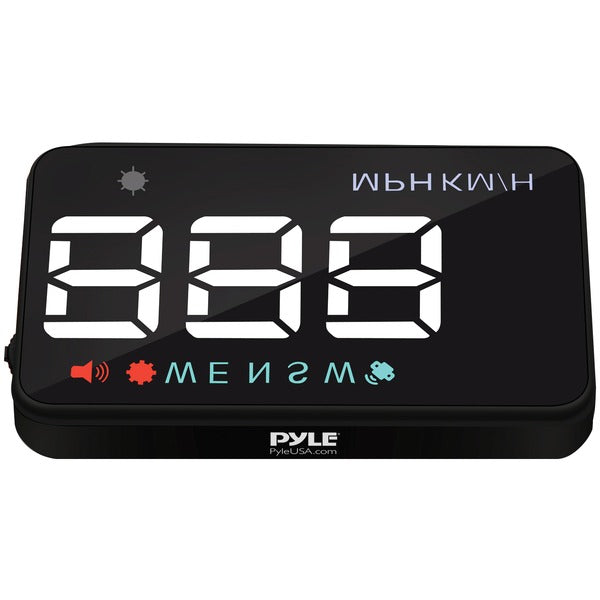 Pyle PHUD12 Vehicle Speed & GPS Compass Monitor System Heads-up Display