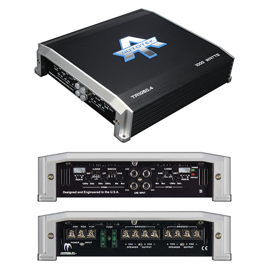 Autotek TA10504 TA Series 1000w 4CH Amplifier