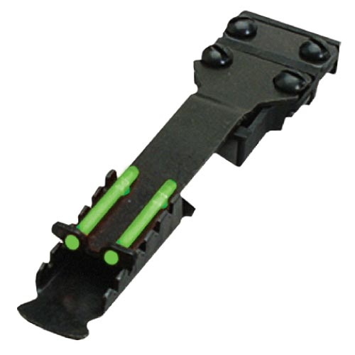 Hiviz TS2002 Green 2 Dot Adjustable Rear Sight Small Fits Shotgun Vent Rib