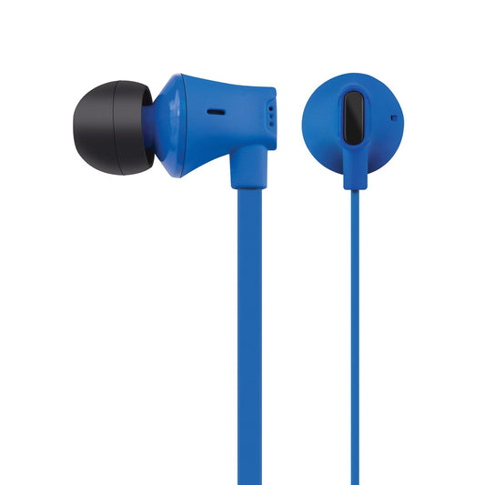AT&T  EBM03-BLU JIVE Noise Isolating Earbuds w/In-line Microphone (Blue)