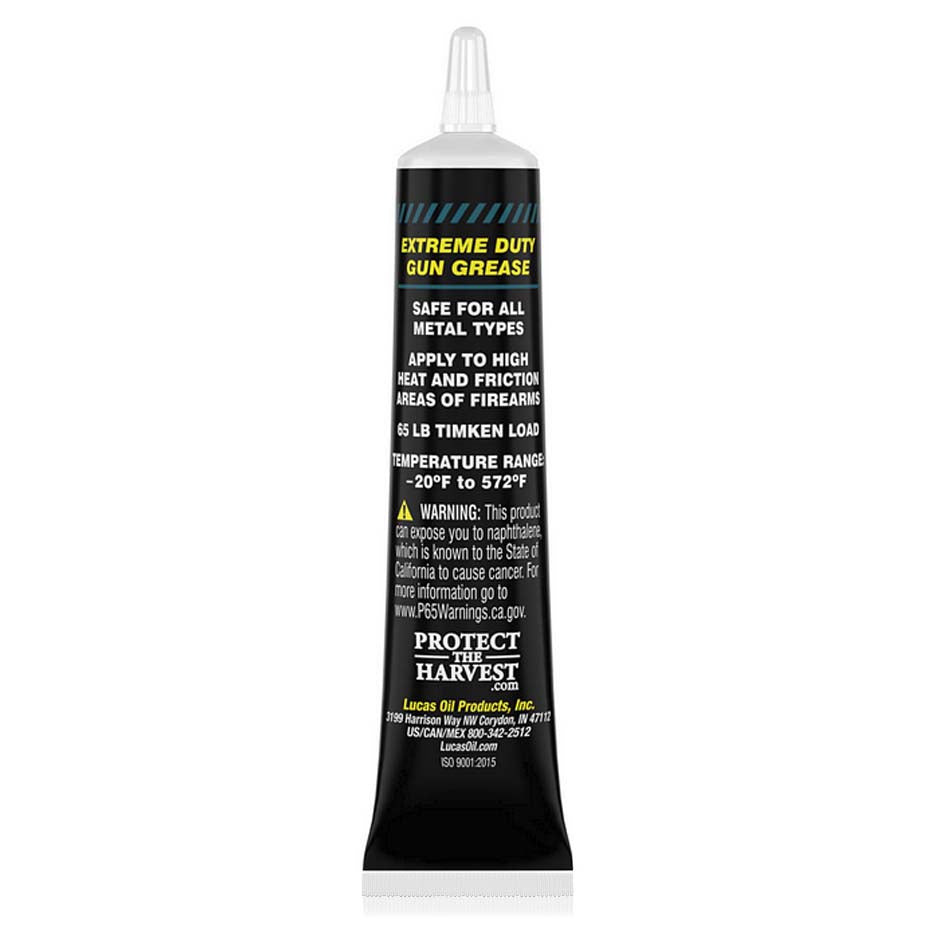 Lucas Oil 10889 Extreme Duty Gun Grease  1 oz Tube