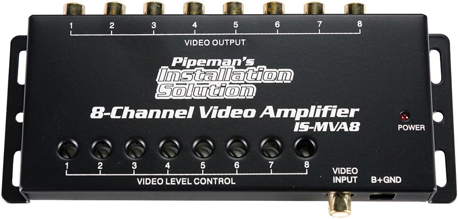 Pipeman's Installation Solution 8 channel Video amplifier ISMVA8