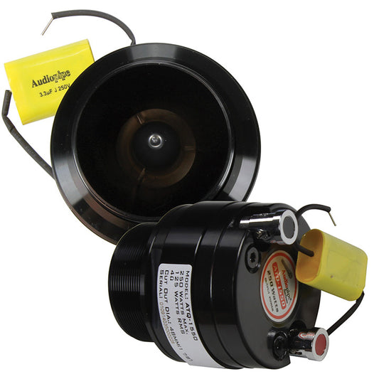 Audiopipe ATQ1550 1" aluminum titanium tweeter 200W Max 4Ohm Sold each